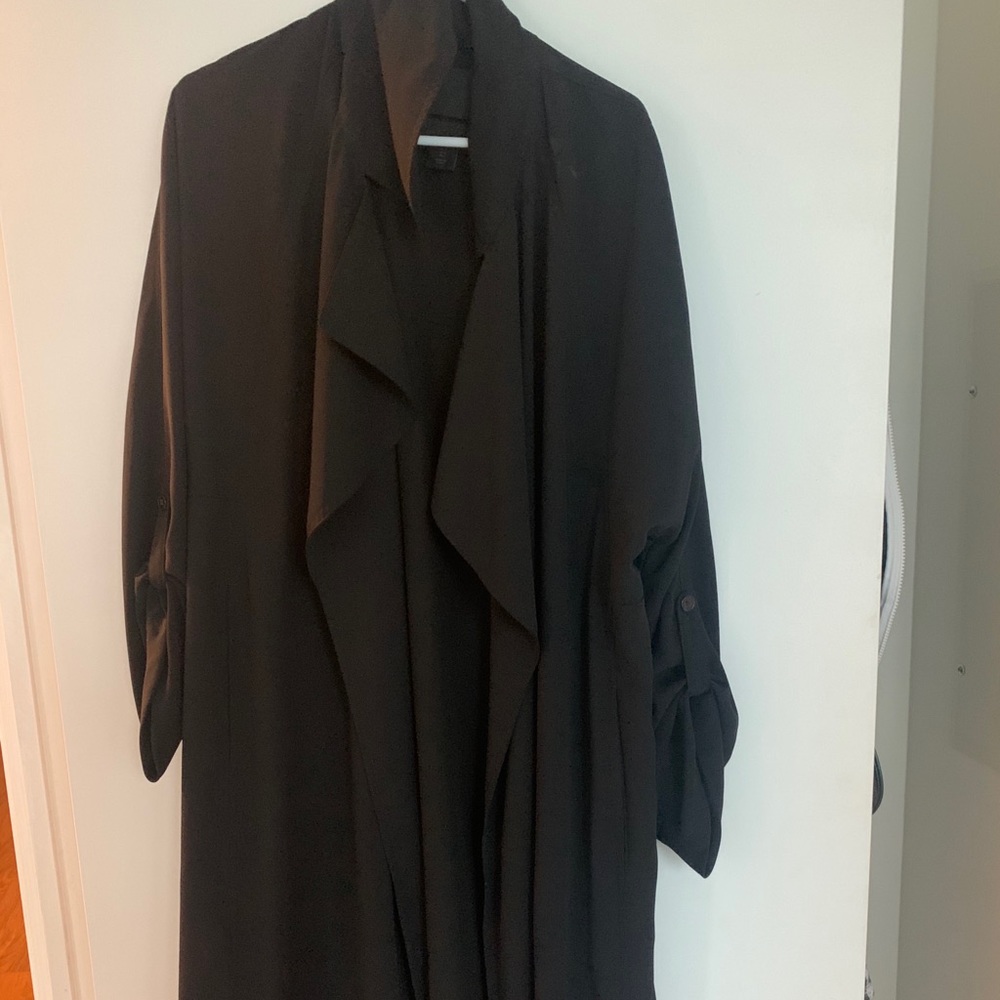 Long black jacket